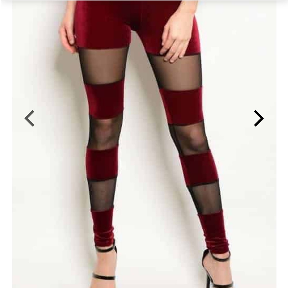 Candy Cane Leggings